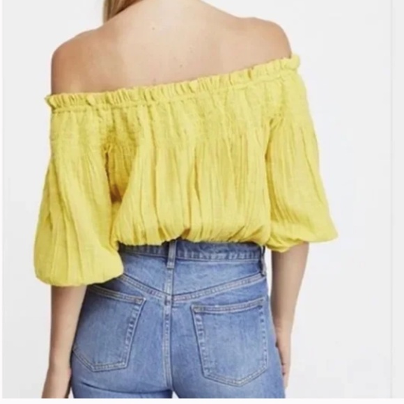 We The Free Dancing Till Dawn 100% Cotton Crop Top, M - Picture 3 of 13